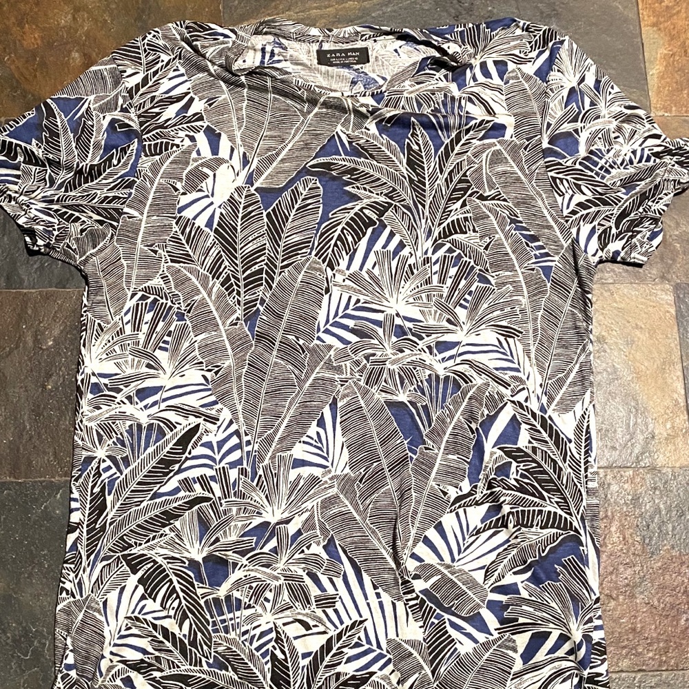 Zara Men’s Tropical Tshirt